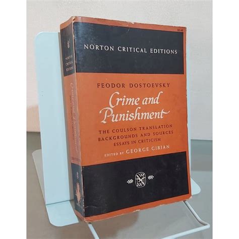 Crime and Punishment Norton Critical Editions Reader