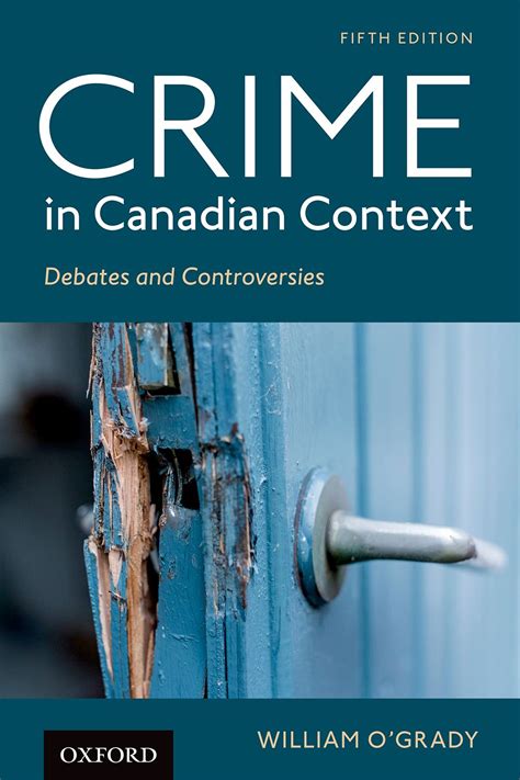 Crime in Canadian Context Kindle Editon