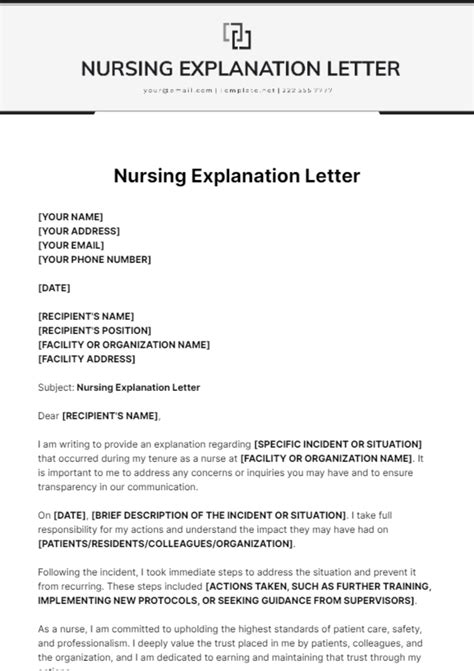 Criminal History Explanation Letter Template Nursing Ebook Reader