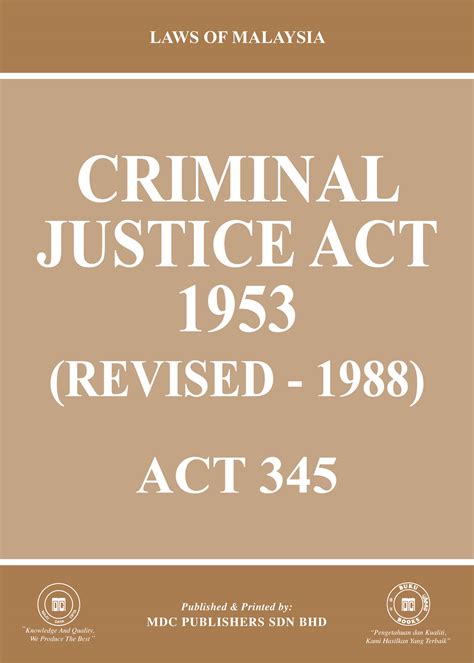 Criminal Justice Act 1993 Epub