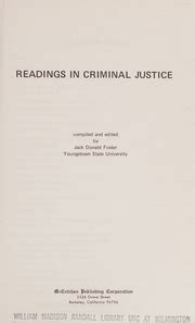 Criminal Justice Readings Epub