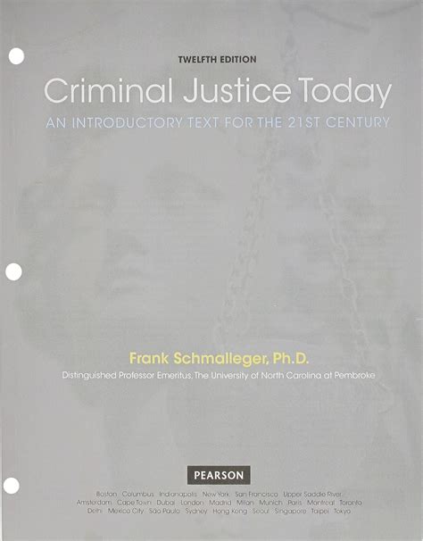 Criminal Justice Today An Introductory Text for the 21st Century Plus MyCJLab with Pearson eText Access Card Package Reader