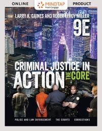 Criminal Justice in Action The Core MindTap Course List Doc