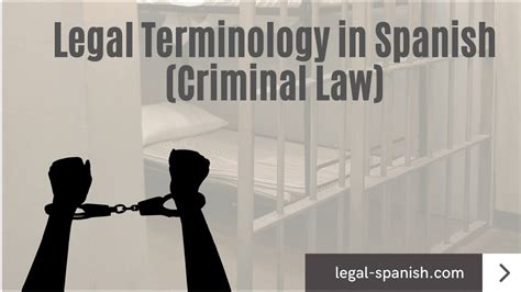 Criminal Justice in Spanish: A Comprehensive Guide to the Legal System