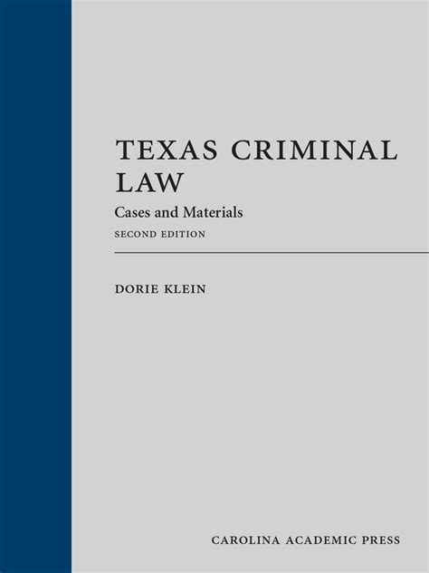 Criminal Law Cases and Materials 2nd Edition PDF