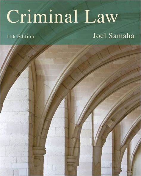 Criminal Law Joel Samaha Reader