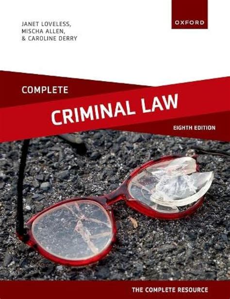 Criminal Law Text Cases and Materials Reader