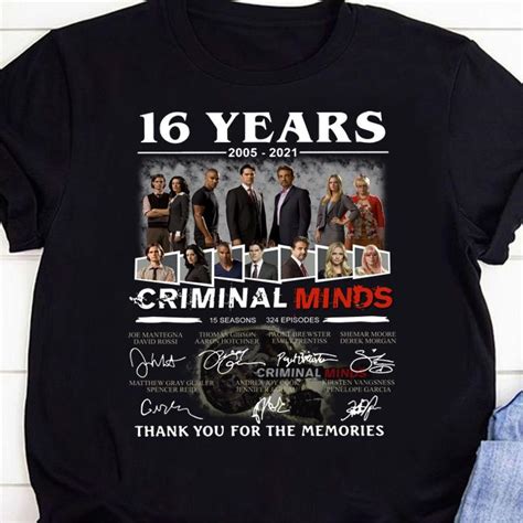 Criminal Minds T-Shirt: The Ultimate Guide to Showcasing Your Fandom