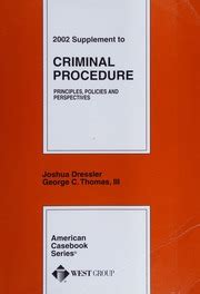 Criminal Procedure 2002 Supplement Epub