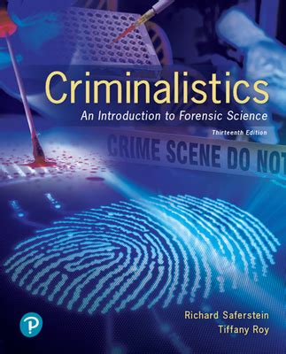 Criminalistics An Introduction to Forensic Science Sixth Edition Reader