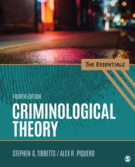 Criminological Theory The Essentials Doc