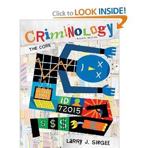 Criminology: The Core, 4th Edition Ebook PDF