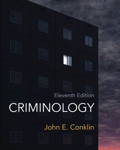 Criminology 11th Edition Epub