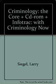 Criminology Cd-rom Infotrac Criminology Now Reader