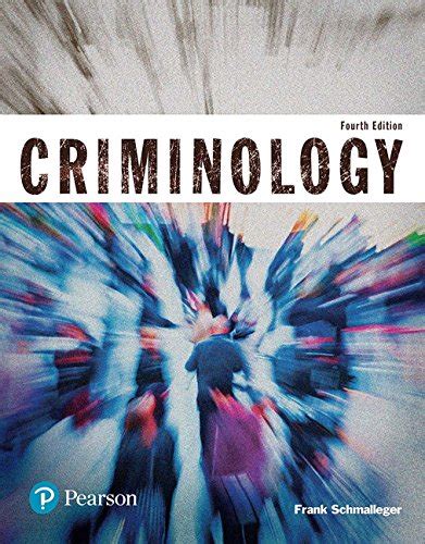 Criminology Justice Series Student Value Edition 4th Edition Reader