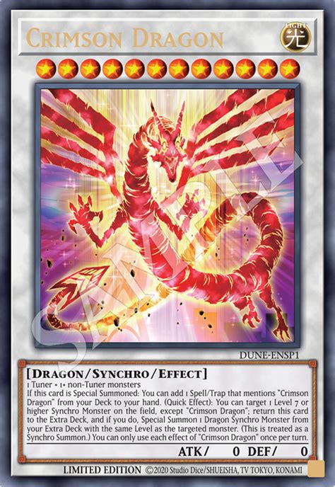 Crimson Dragon's Reign: Unraveling the Secrets of Yu-Gi-Oh!'s Legendary Card