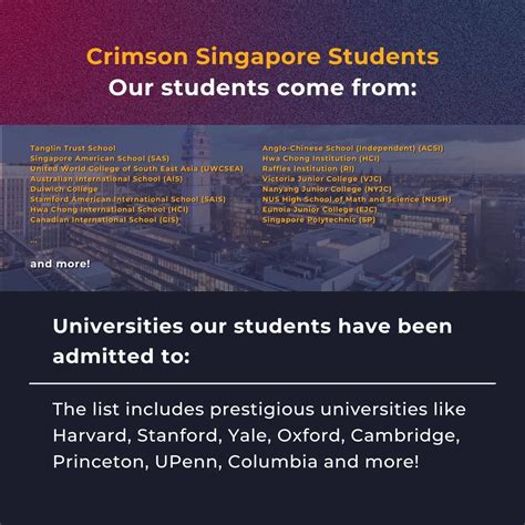 Crimson Education Singapore: A Comprehensive Guide