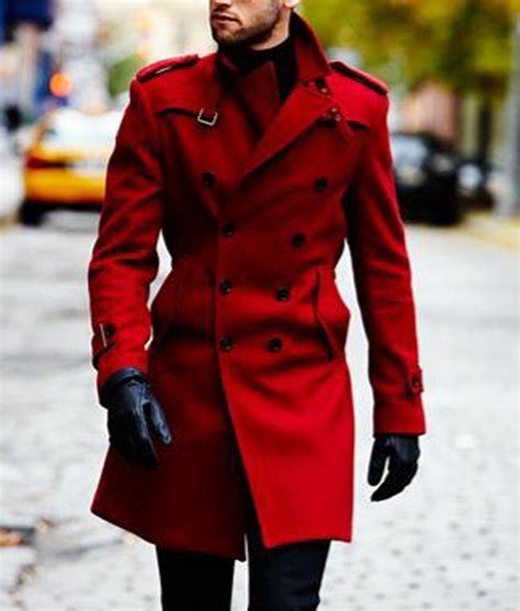 Crimson Red Coat: