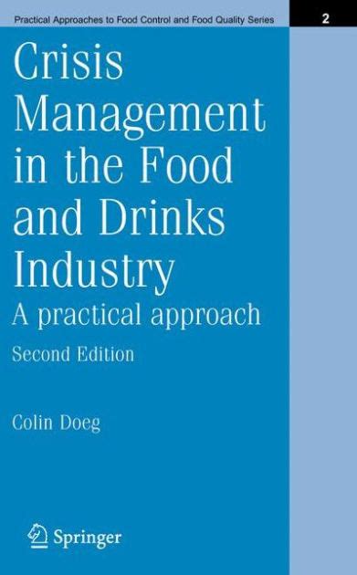 Crisis Management in the Food and Drinks Industry A Practical Approach 2nd Edition Epub