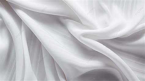 Crisp White Fabric: