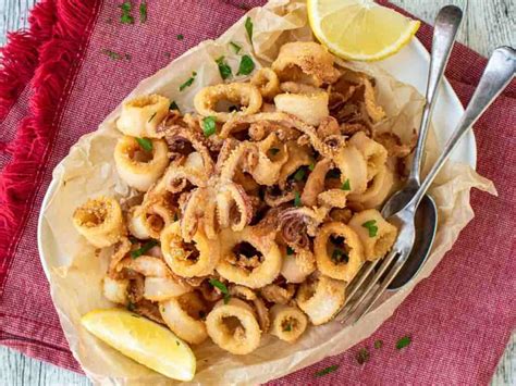 Crispy Calamari Fritti: