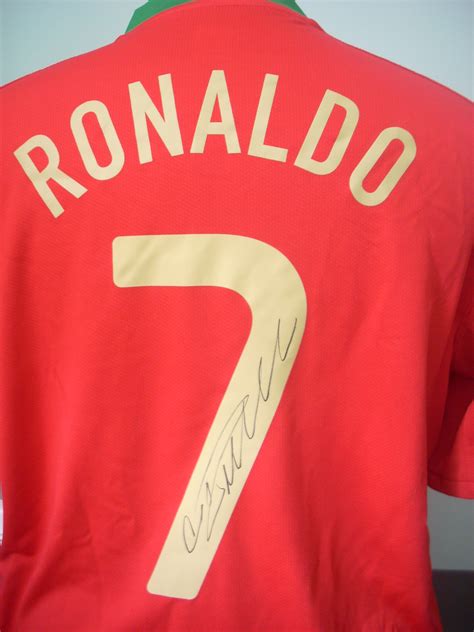 Cristiano Ronaldo Autographed Jersey: A Collector's Dream