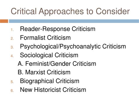 Critical Approaches to Literature & Research Methodology a Miscellan Epub