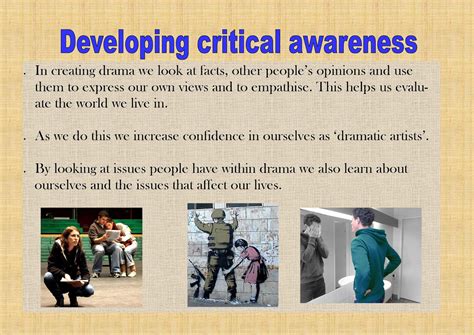 Critical Awareness: