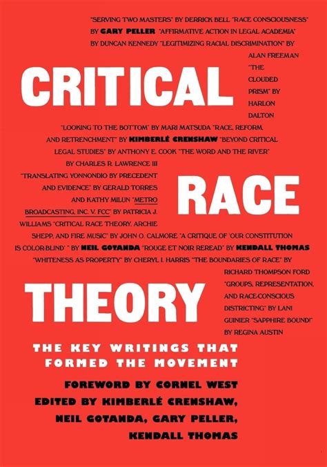 Critical Race Theory The Key Writings That Formed the Movement Kindle Editon