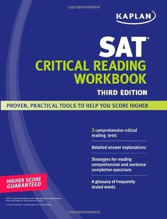 Critical Reading Workbook for the SAT Epub