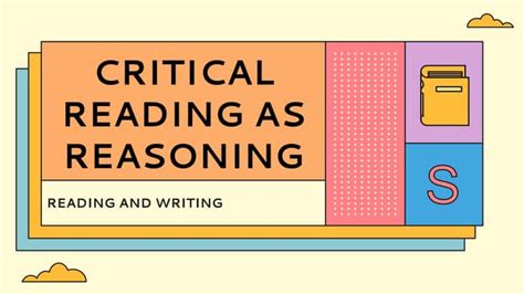 Critical Reasoning: Fiction