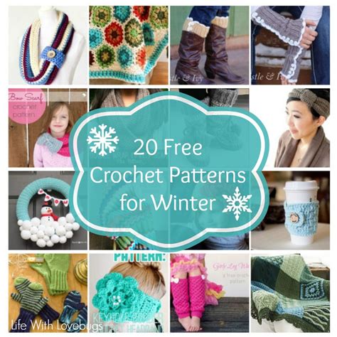 Crochet Projects for Winter Over 15 Crochet Projects Perfect for the Winter Months PDF
