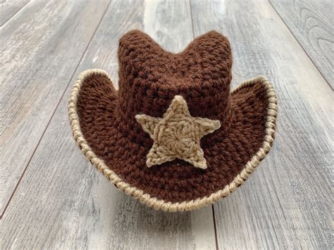 Crochet baby cowboy hat pattern Ebook Doc