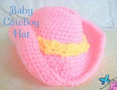 Crochet baby cowboy hat pattern Ebook Doc