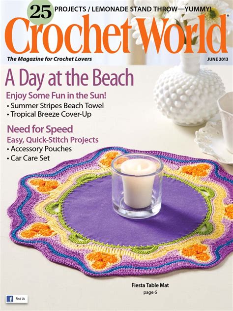 Crochet_World_2013-06 Ebook Reader