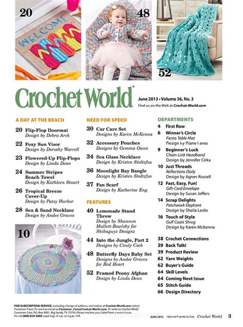 Crochet_World_2013-06 Ebook Reader