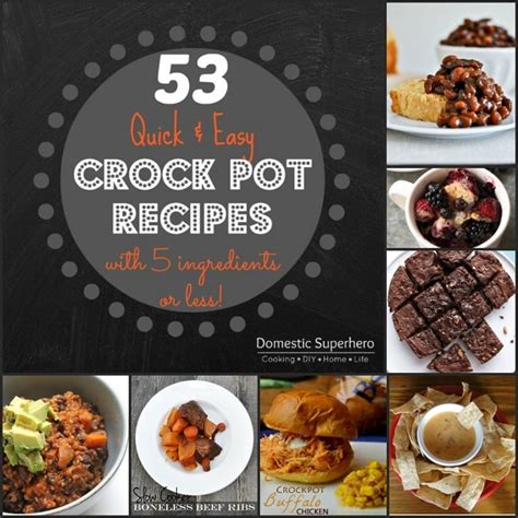 Crock Pot Recipes Box Set 99 Delicious Quick and Easy Crock Pot Recipes That Are Perfect for a Diet PDF