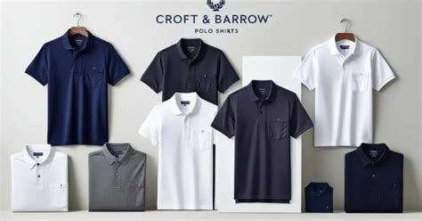 Croft and Barrow Men's Polo Shirts: A Guide to Timeless Style and Comfort