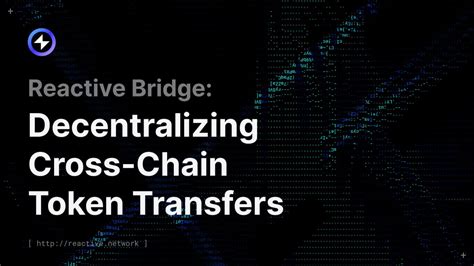 Cross-Chain Token Transfers: