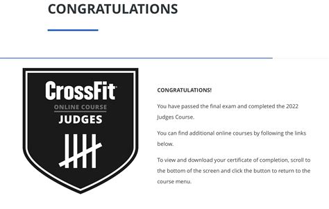 Crossfit Online Judges Course Answers PDF