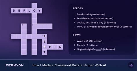 Crossword AI Generator: Enhance Your Skills and Expand Your Mind