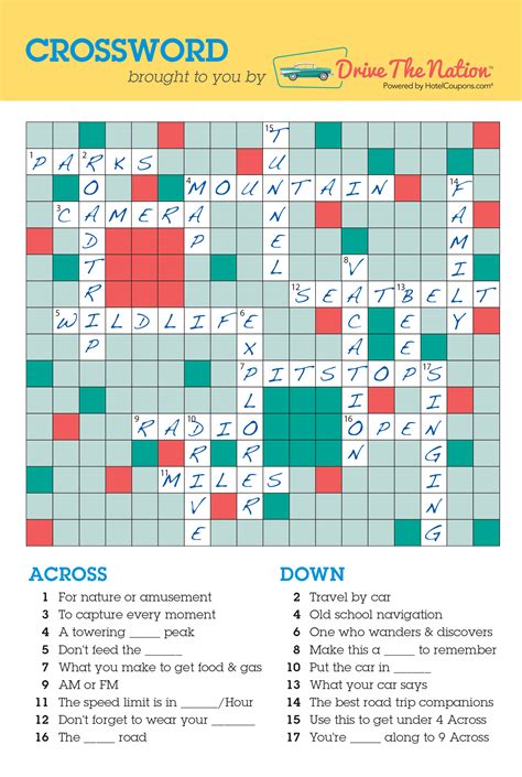 Crossword Answers Doc