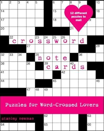 Crossword Note Cards Puzzles for Word-Crossed Lovers Potter Style Doc