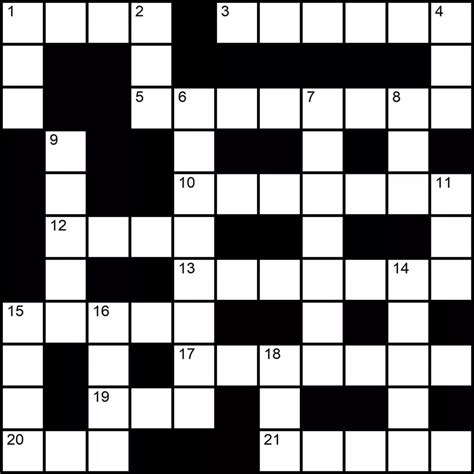 Crossword Puzzles: