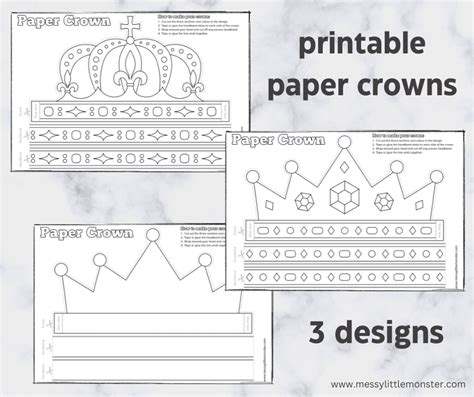 Crown Template For Kids