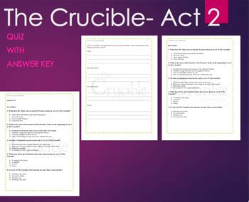 Crucible Act 2 Answer Key Reader