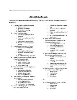 Crucible Act 2 Quiz Answers Epub