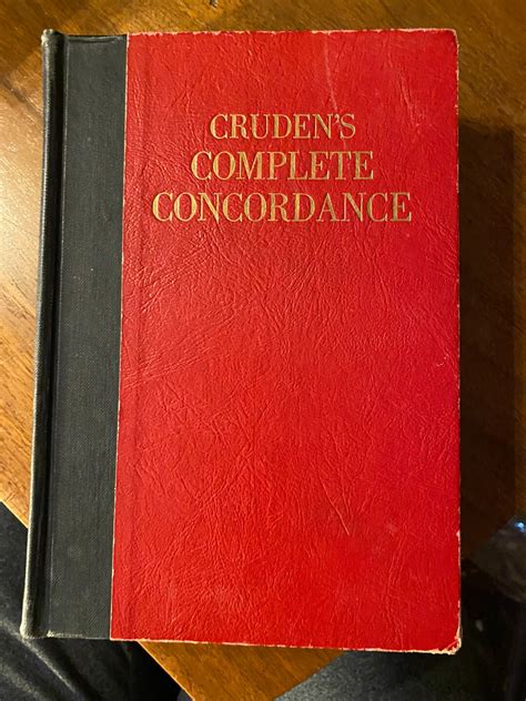 Cruden's Complete Concordance Doc