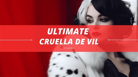 Cruella Cosplay: Unleash Your Inner Evil Fashionista