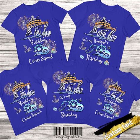 Cruise Birthday Shirts: The Perfect Way to Celebrate on Your Special Day